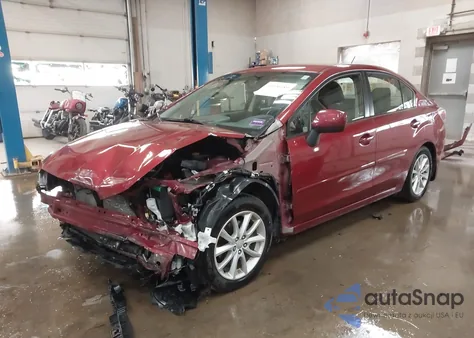 2013 Subaru Impreza 2.0I Premium from USA, damaged, VIN JF1GJAC68DH035674